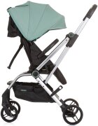 CHIPOLINO Carucior Twister pastel green cu sezut rotativ