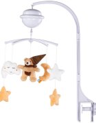 CHIPOLINO Carusel muzical pentru patut cu proiector Bear