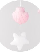 CHIPOLINO Carusel muzical pentru patut cu proiector Mermaid