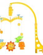 CHIPOLINO Carusel muzical pentru patut Little Bugs