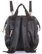 CHIPOLINO Gentuta de infasat black leather