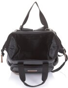 CHIPOLINO Gentuta de infasat black leather