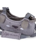 CHIPOLINO Ham pentru copii 1st Steps graphite linen