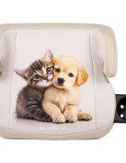 CHIPOLINO Inaltator auto cu isofix pentru copii Go Boost Iso Kitten Puppy I-Size 125-150 cm