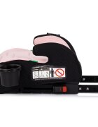 CHIPOLINO Inaltator auto cu isofix pentru copii Go Boost Iso Powder Pink I-Size 125-150 cm