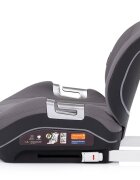 CHIPOLINO Inaltator auto pentru copii Genesis Charcoal i-Size 125-150 cm cu sistem isofix