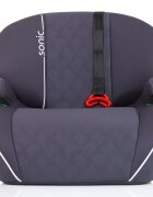 CHIPOLINO Inaltator auto Sonic Anthracite I-Size 125-150 cm cu sistem Isofix si Testat ADAC