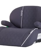 CHIPOLINO Inaltator auto Sonic Anthracite I-Size 125-150 cm cu sistem Isofix si Testat ADAC
