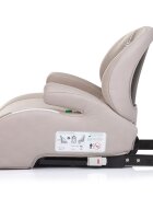 CHIPOLINO Inaltator auto Sonic Tiramisu I-Size 125-150 cm cu sistem Isofix si Testat ADAC