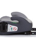 CHIPOLINO Inaltator auto Wing cu sistem Isofix I-Size 125-150 cm ash grey