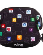 CHIPOLINO Inaltator auto Wing cu sistem Isofix I-Size 125-150 cm display