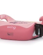 CHIPOLINO Inaltator auto Wing cu sistem Isofix I-Size 125-150 cm pink mini boss