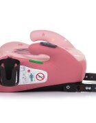 CHIPOLINO Inaltator auto Wing cu sistem Isofix I-Size 125-150 cm pink mini boss