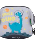 CHIPOLINO Inaltator auto Wing cu sistem Isofix I-Size 125-150 cm space dino
