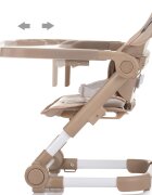 CHIPOLINO Inaltator scaun de masa Muffin macadamia