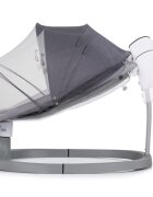 CHIPOLINO Leagan electric pentru copii Lambada Anthracite cu telecomanda functie de scaun sezut reglabil plasa anti-insecte