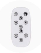 CHIPOLINO Leagan electric pentru copii Lambada Anthracite cu telecomanda functie de scaun sezut reglabil plasa anti-insecte