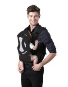 CHIPOLINO Marsupiu Comfy black pink