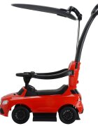 CHIPOLINO Masinuta copii de impins Mercedes AMG GLE 63 Red cu maner si copertina reglabila bara de protectie suport pentru picioare spatiu de depozitare volan cu sunete