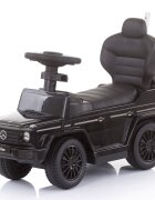 CHIPOLINO Masinuta copii de impins Mercedes G350 Black cu maner si copertina detasabile spatiu de depozitare sub sezut suport pentru picioare retractabil potrivita copiilor cu varsta mai mare de 1 an cu greutatea pana la 2