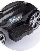 CHIPOLINO Masinuta copii de impins Turbo Black cu maner si bara de siguranta detasabile suport pentru picioare sezut cu spatar potrivita copiilor cu varsta mai mare de 3 ani cu greutatea pana la 23 kg