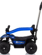 CHIPOLINO Masinuta de impins ATV Blue cu maner efecte luminoase si sonore