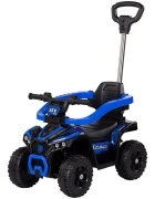 CHIPOLINO Masinuta de impins ATV Blue cu maner efecte luminoase si sonore