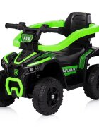 CHIPOLINO Masinuta de impins ATV Green cu maner efecte luminoase si sonore
