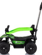 CHIPOLINO Masinuta de impins ATV Green cu maner efecte luminoase si sonore