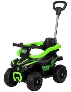 CHIPOLINO Masinuta de impins ATV Green cu maner efecte luminoase si sonore