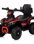 CHIPOLINO Masinuta de impins ATV Red cu maner efecte luminoase si sonore