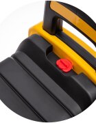 CHIPOLINO Masinuta de impins CAT Excavator yellow cu spatiu pentru depozitare volan cu sunete greutate admisa 25 kg
