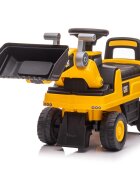 CHIPOLINO Masinuta de impins CAT Loader yellow volan cu sunete spatiu pentru depozitare greutate admisa 25 kg
