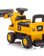 CHIPOLINO Masinuta de impins CAT Loader yellow volan cu sunete spatiu pentru depozitare greutate admisa 25 kg