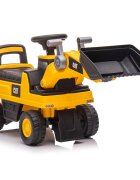 CHIPOLINO Masinuta de impins CAT Loader yellow volan cu sunete spatiu pentru depozitare greutate admisa 25 kg