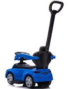 CHIPOLINO Masinuta de impins cu maner Mercedes Benz C-Class Blue cu bara de siguranta suport pentru picioare spatiu depozitare volan cu sunete greutate admisa 25 kg