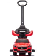 CHIPOLINO Masinuta de impins cu maner Mercedes Benz C-Class Red cu bara de siguranta suport pentru picioare spatiu depozitare volan cu sunete greutate admisa 25 kg