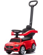 CHIPOLINO Masinuta de impins cu maner Mercedes Benz C-Class Red cu bara de siguranta suport pentru picioare spatiu depozitare volan cu sunete greutate admisa 25 kg