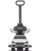 CHIPOLINO Masinuta de impins cu maner Mercedes Benz C-Class White cu bara de siguranta suport pentru picioare spatiu depozitare volan cu sunete greutate admisa 25 kg