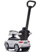 CHIPOLINO Masinuta de impins cu maner Mercedes Benz C-Class White cu bara de siguranta suport pentru picioare spatiu depozitare volan cu sunete greutate admisa 25 kg