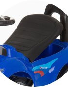 CHIPOLINO Masinuta de impins Sprinter Blue cu spatiu de depozitare spatar confortabil si volan cu sunete greutate admisa 25 kg