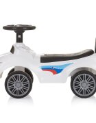 CHIPOLINO Masinuta de impins Sprinter White cu spatiu de depozitare spatar confortabil si volan cu sunete greutate admisa 25 kg