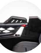 CHIPOLINO Masinuta electrica pentru copii Buggy Off Road Black cu telecomanda portiere cu deschidere lumini greutate admisa 30 kg