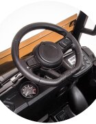 CHIPOLINO Masinuta electrica pentru copii Buggy Off Road Black cu telecomanda portiere cu deschidere lumini greutate admisa 30 kg