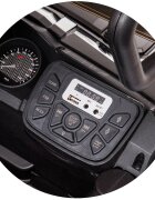 CHIPOLINO Masinuta electrica pentru copii Buggy Off Road Black cu telecomanda portiere cu deschidere lumini greutate admisa 30 kg