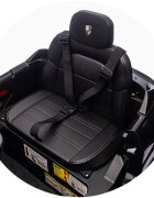 CHIPOLINO Masinuta electrica pentru copii Porsche Cayenne Black cu suspensii usi cu deschidere greutate admisa 30 kg