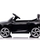 CHIPOLINO Masinuta electrica pentru copii Porsche Cayenne Black cu suspensii usi cu deschidere greutate admisa 30 kg