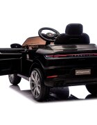 CHIPOLINO Masinuta electrica pentru copii Porsche Cayenne Black cu suspensii usi cu deschidere greutate admisa 30 kg