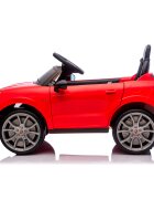CHIPOLINO Masinuta electrica pentru copii Porsche Cayenne Red cu suspensii usi cu deschidere greutate admisa 30 kg