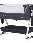 CHIPOLINO Patut Co-Sleeper Baby Boss anthracite
